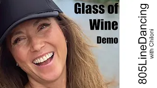 Glass of Wine - Line Dance Tutorial Demo
