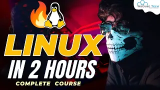 Linux Tutorial for Beginners in Hindi 🔥| Full Linux Course With Commands