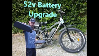 52v Battery Upgrade on Rad Rover ebike