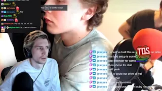 xQc reacts to Streamer got his C*ck out on Stream