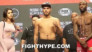 OMAR FIGUEROA VS. YORDENIS UGAS FULL WEIGH-IN AND FINAL FACE-OFF