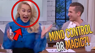 Real Mentalist Mind Controls Host on Live TV