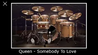 Queen - Somebody To Love (Virtual Drumming Cover)