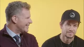 Kids interviewing Will Ferrell and Mark Wahlberg