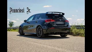 MERCEDES-BENZ AMG A45 S 4MATIC+ 2020 WITH A SUPERSPRINT EXHAUST - COLD START UP, SOUND & REVS