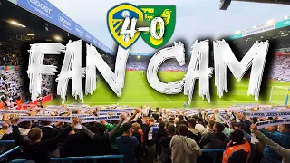 FAN CAM ‼️ ABSOLUTE SCENES AS LEEDS THRASH NORWICH 😍 Leeds 4-0 Norwich | Play-Off Semi-Final