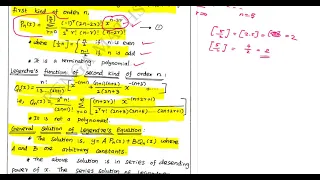 2 - Legendre, Bessel' s and Hermite