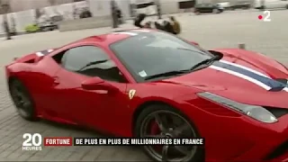 Le nombre de millionnaires en France fait un bond en un an - 23 10 2018