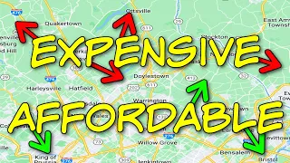 Ranking Bucks County PA Towns (Most Expensive To Most Affordable)