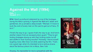 Movie Review: Against the Wall (1994)