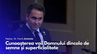 Cunoașterea voii Domnului dincolo de semne și superficialitate // Florin Antonie