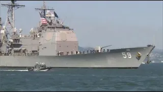 San Francisco Fleet Week Parade of Ships