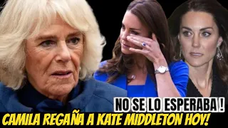 INCREÍBLE LO QUE PASO! La REINA CAMILA PARKER "REGAÑÓ" a KATE MIDDLETON HOY! NADIE Lo ESPERABA!