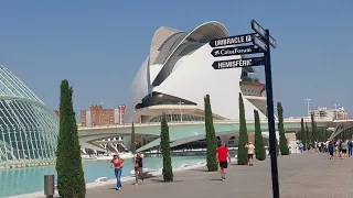 VALENCIA SPAIN. BANGUNAN DENGAN ARCHITEKTUR YANG SANGAT SPECIAL