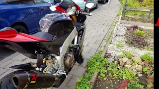 2012 Aprilia RSV4 Factory APRC Akrapovic drive by sound