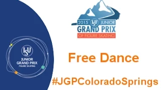 2015 ISU Jr. Grand Prix- Colorado Springs Free Danec