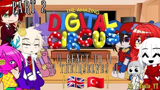 || ✨️TADC REACTS TO THEIR EDITS✨️ || Gacha Club || 🇹🇷/🇬🇧 || PART 2/? ||