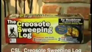 Creosote Sweeping Log (CSL) 2011 TV spot