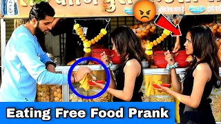 Eating Free Food Prank | Part 4 | Prakash Peswani Prank |
