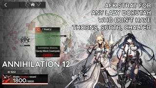 Annihilation 12 | For Lazy Dokutah who don't have Thorns, Surtr and Chalter