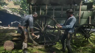 Javier Tries To Intimidate Charles And Gets It Reversed - Red Dead Redemption 2