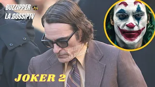 Joaquin Phoenix arrested at JOKER 2 in downtown Manhattan