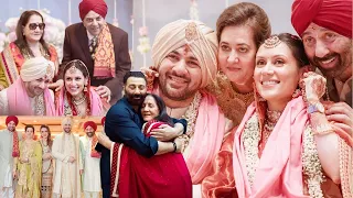 Sunny Deol Son Karan Deol Marriage UNSEEN Moments With Mother Pooja Deol & Grandmother Prakash Kaur