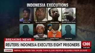 Breaking: Indonesia executes Australians & 6 other men: Lynda Kinkade & Robyn Curnow