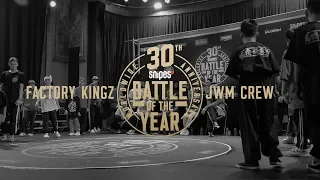 Factory Kingz vs JWM Crew | Kids Crew Semifinal | SNIPES Battle Of The Year 2019