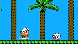 Adventure Island II (NES) Playthrough