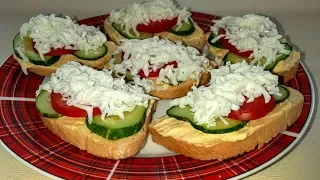 ЭТО БЕЗУМНО ВКУСНО!!! БУТЕРБРОДЫ ЗА МИНУТУ