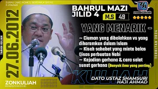 BM4 | 270612 | "Qisas Sahabat Joker & Gemuruh Jadi Imam" - Ustaz Shamsuri Ahmad