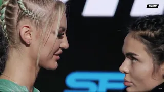 Dagmara Szewczyk vs Zusje  fame mma 8 ( face to face )