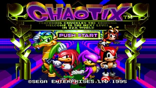 [sega 32x] Knuckles Chaotix Stage All Clear