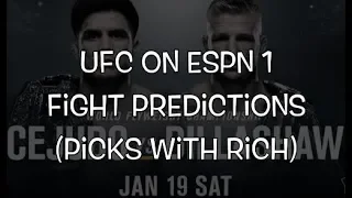 UFC On ESPN 1 - Henry Cejudo vs TJ Dillashaw Betting Predictions