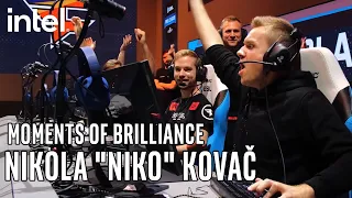 Moments of Brilliance: Top Plays ft. Nikola "NiKo" Kovač | Intel Gaming