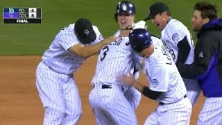 4/22/15: Rockies walk-off in dramatic win over Padres