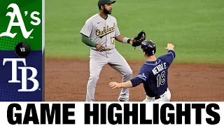 A's vs. Rays Game Highlights (4/29/21) | MLB Highlights