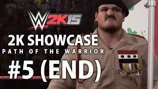 WWE 2K15 (PS4) 2K Showcase - Path of the Warrior (Ending) Gameplay Walkthrough Part 5