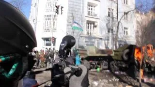 Бои на Институтской #євромайдан