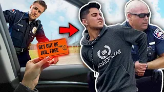 Using “Get Out of Jail” Cards When Pulled Over... (ARRESTED)