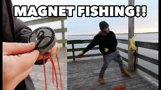 FIRST TIME MAGNET FISHING IN NEW JERSEY!