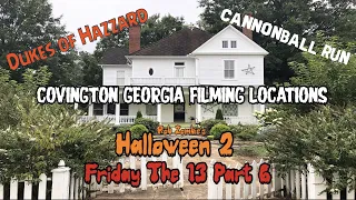 HALLOWEEN ll, DUKES OF HAZZARD, CANNONBALL RUN Filming Locations in 4K Covington Georgia