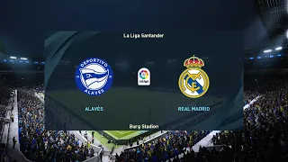 PES 2021 | Alaves vs Real Madrid - Spain La Liga | 23/01/2021 | 1080p 60FPS