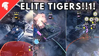 Company of Heroes 3 - ELITE TIGERS!!1! - US Forces Gameplay - 4vs4 Multiplayer - No Commentary