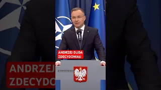 #prezydent #duda wygłosił SPECJALNE oświadczenie. Wiadomo, kiedy będzie nowy #sejm #wybory #polityka