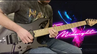 The Midnight - Sunset (Leppardized Guitar Cover)