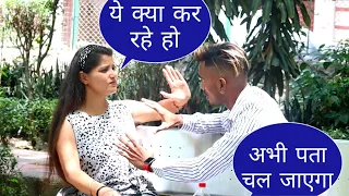 Bagal wali patva do prank with cute girls AK Malik pranks