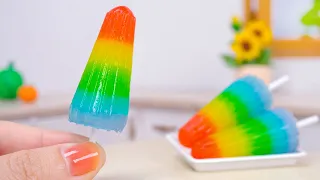 Amazing Miniature Rainbow Jelly Decorating | Yummy Miniature Fruit Dessert For Summer | Tiny Cakes