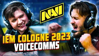 Тимспик NAVI vs MOUZ, OG на IEM Cologne 2023